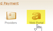 Select the Web Portal icon.